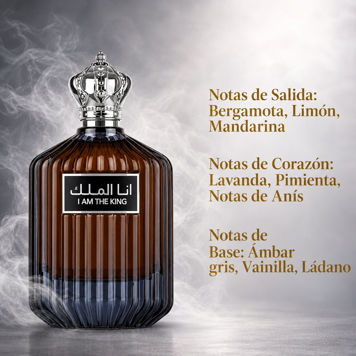 Ana Al Malik (I Am The King, men's) perfume by Ard Al Zaafaran, 100 ml – photo 3