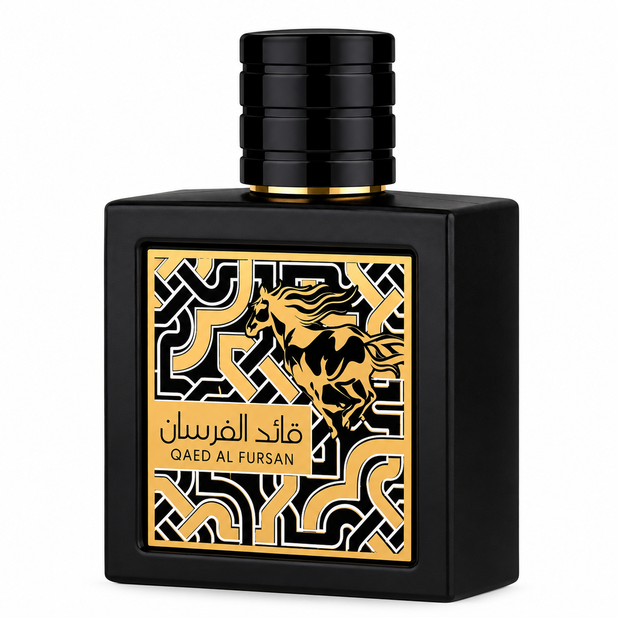 Qaed Al Fursan Black perfume by Lattafa, Eau de Parfum 90 ml – photo 1