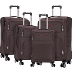 Set de 4 maletas de viaje premium en tela Oxford impermeable