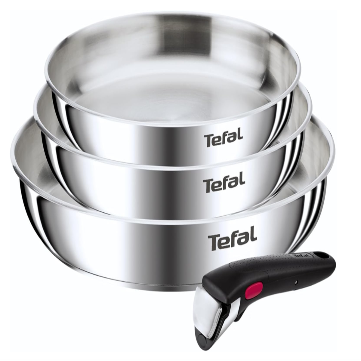 Set de cocina Meister Haus de 4 piezas en acero inoxidable
