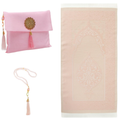 Set de Oración Islámico Premium - Alfombra + Bolso + Tasbih