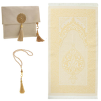 Tasbih with decorative tassel included in the prayer set