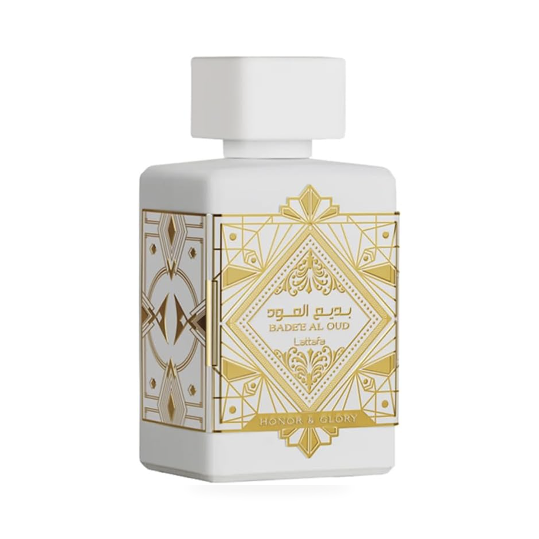 Badee Al Oud Honor & Glory (white) perfume by Lattafa, Eau de Parfum 100 ml – photo 1