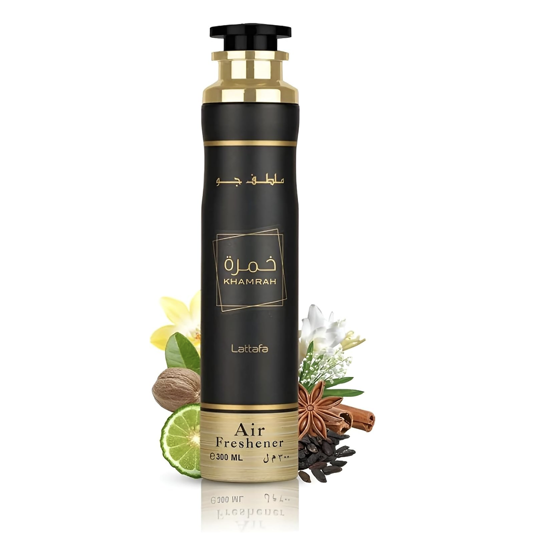 Ambientador Khamrah de Lattafa con fragancia oriental
